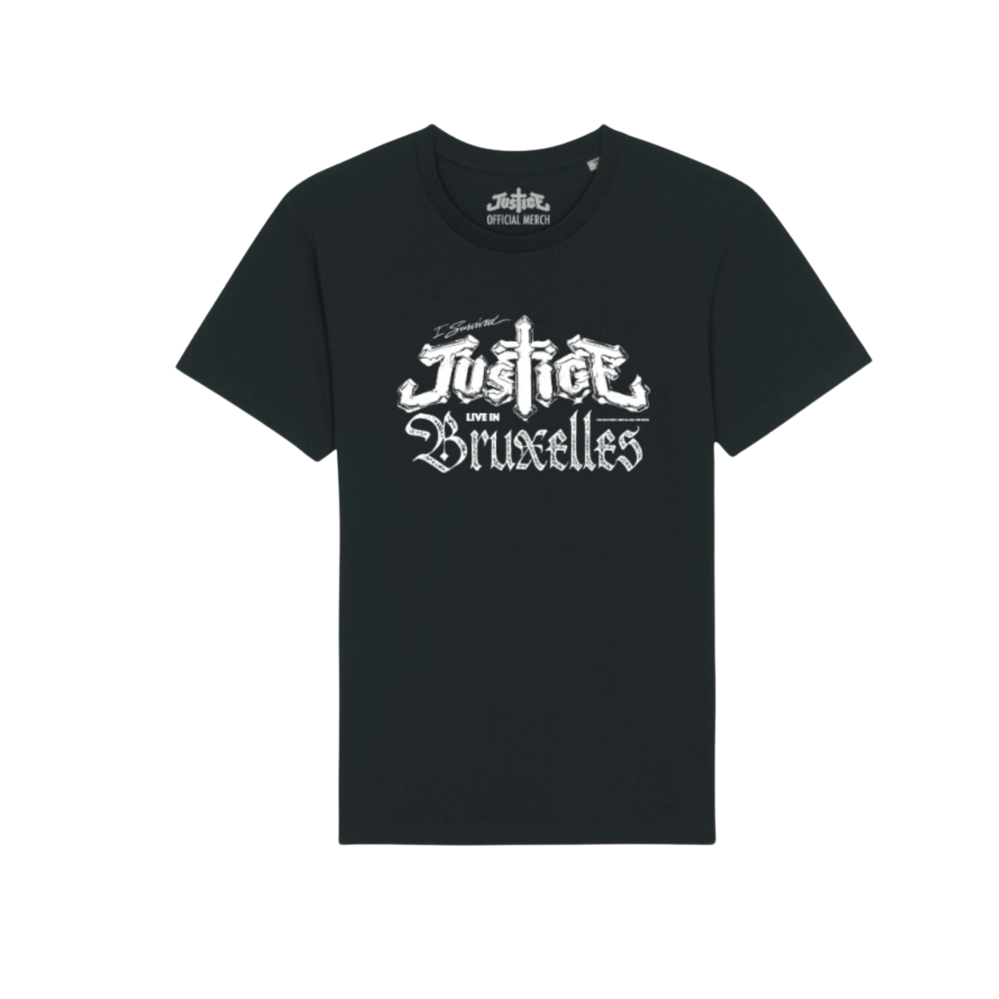 I survived Justice Live in Bruxelles T-shirt
