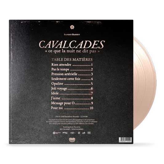 Cavalcades “ce que la nuit ne dit pas” - Coloured Vinyl