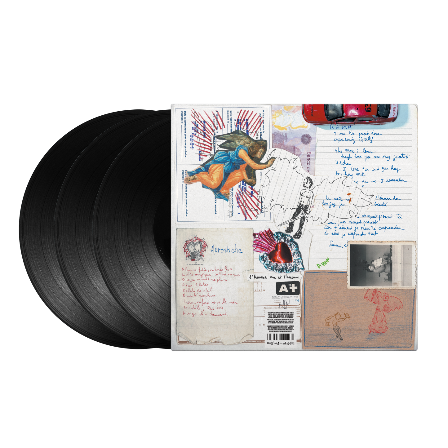 PARANOÏA, ANGELS, TRUE LOVE - Triple Vinyl