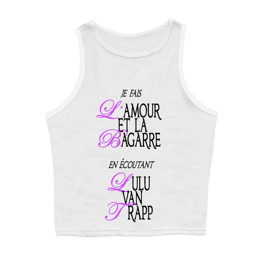 L'Amour et la Bagarre Tank Top