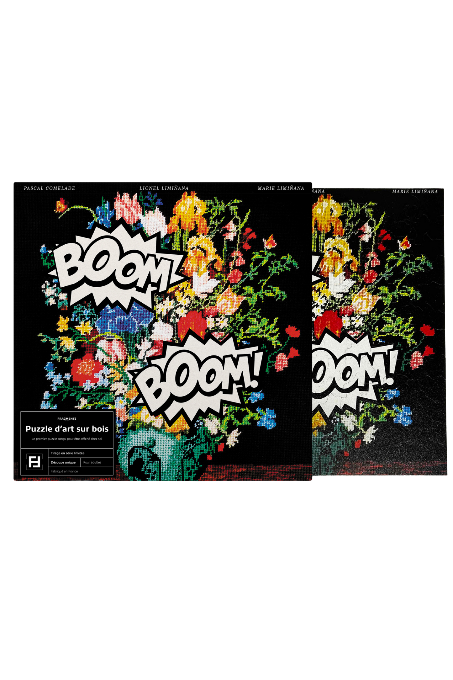 Boom Boom - Wooden Art Puzzle