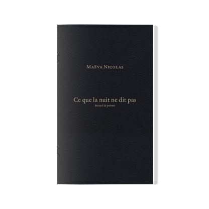 Recueil Ce que la nuit ne dit pas
